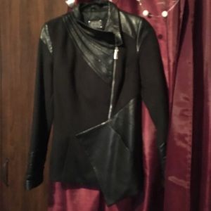 Giorgio Rotti coat with genuine leather